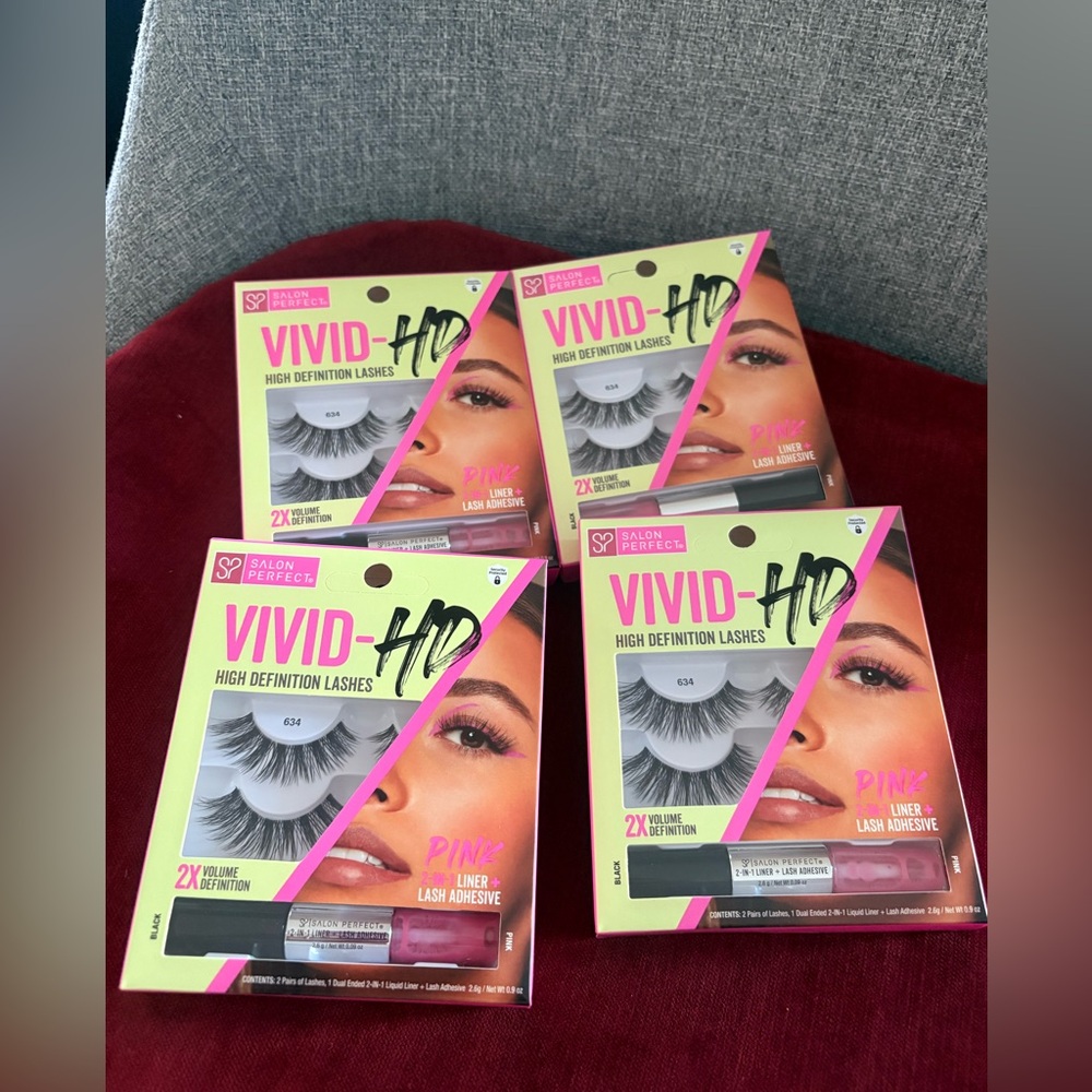 New 4 Packs Vivid High Definition Eye Lashes